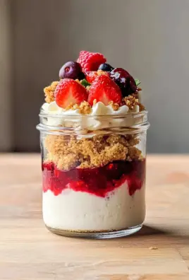 High Protein Cheesecake Jars Recipe