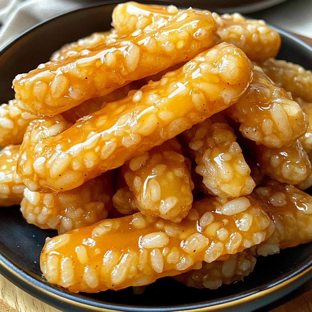 Honey Butter Rice Cakes
