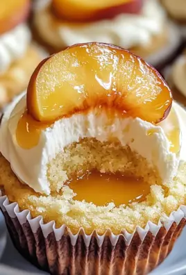 Honey Peach Cream Cheese Cupcakes That Scream Summer Delight