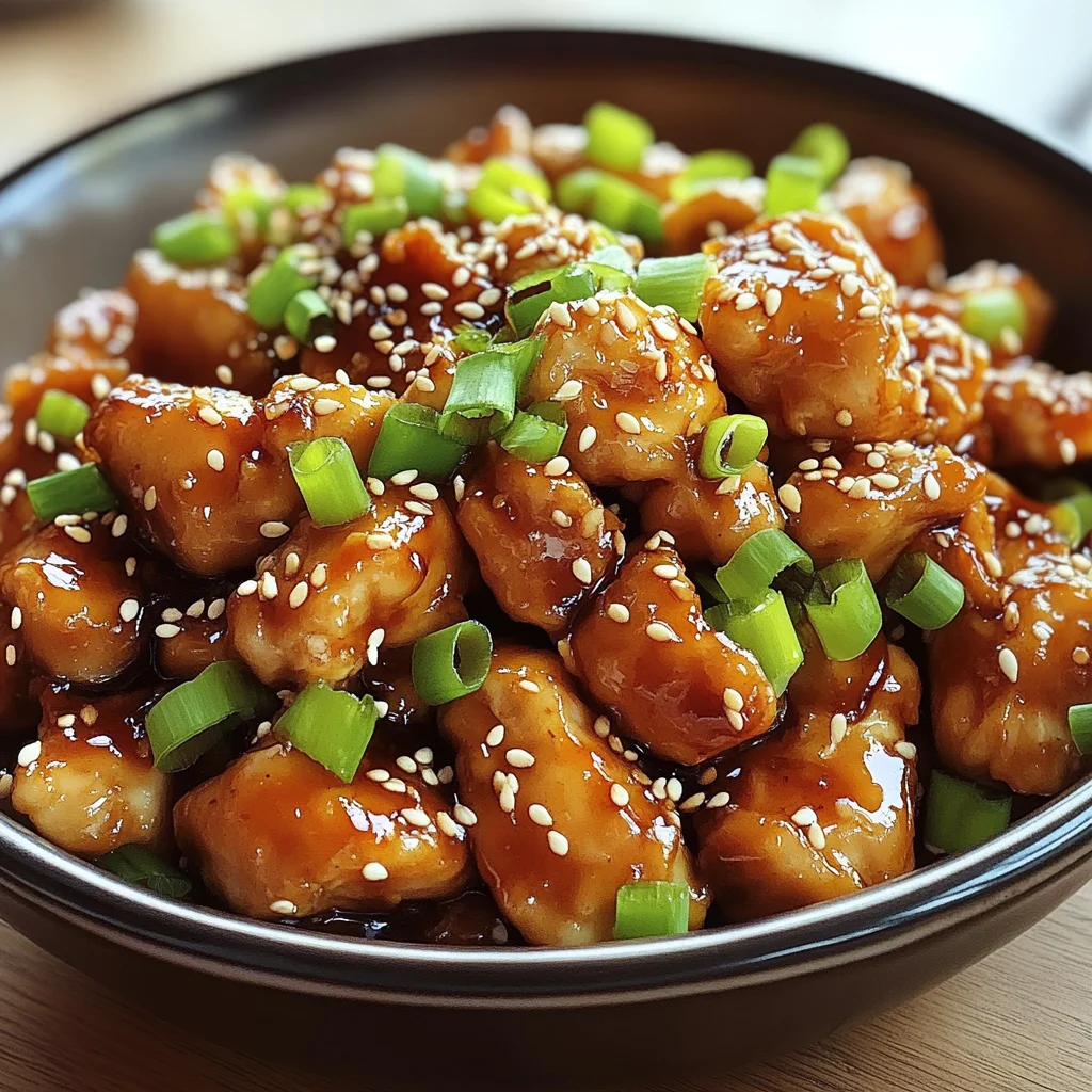 Honey Sesame Chicken