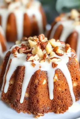 Hummingbird Mini Bundt Cakes