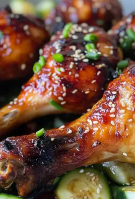 Kalbi Chicken Legs in Air Fryer