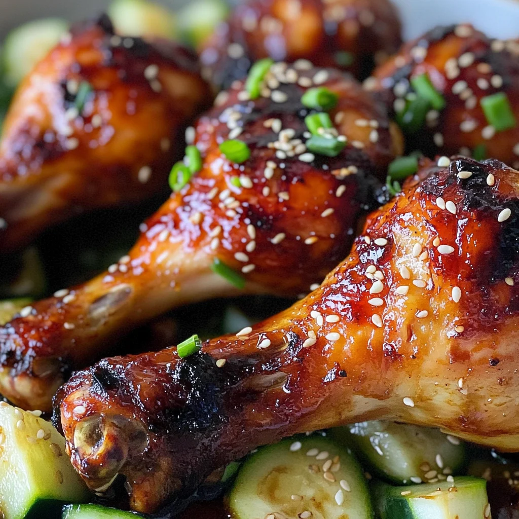 Kalbi Chicken Legs in Air Fryer