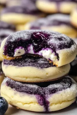 Lemon Blueberry Cheesecake Cookies Recipe