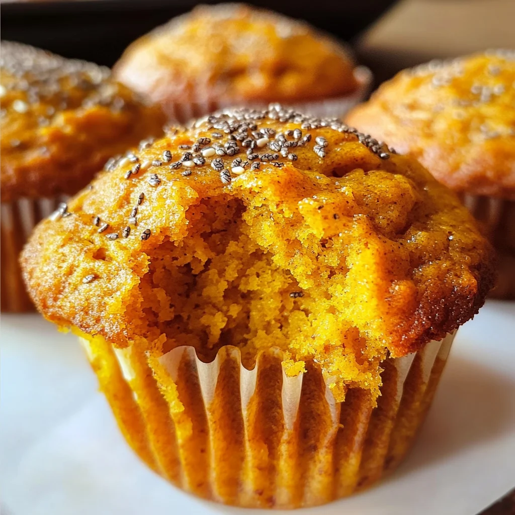 Low-Calorie, High-Protein Pumpkin Muffins