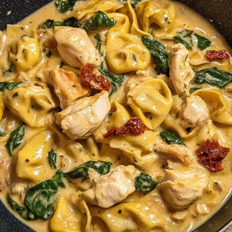 Marry Me Chicken Tortellini