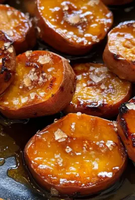 Miso Glazed Melting Sweet Potatoes