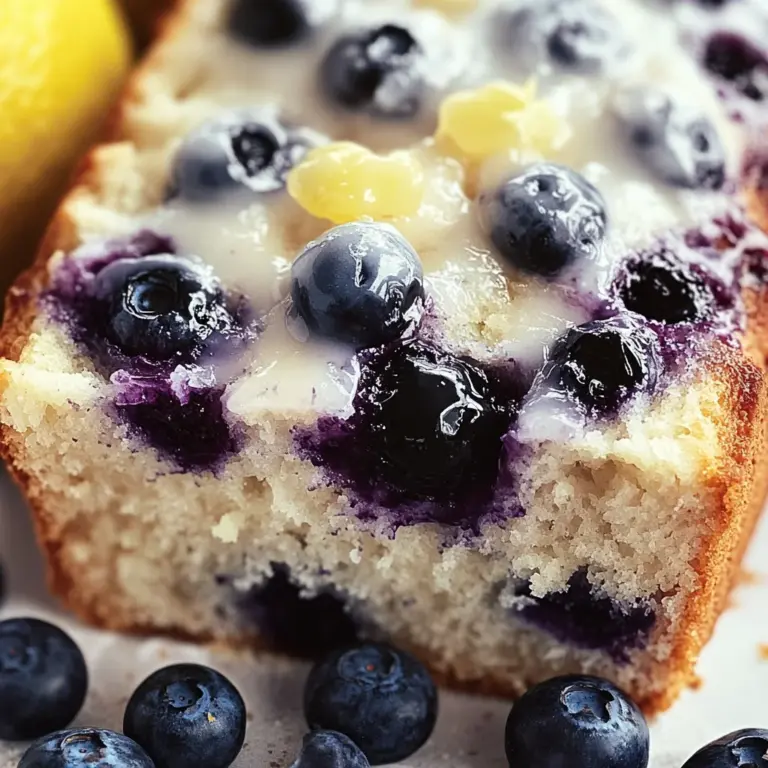 Mother's Day Lemon Blueberry Bread