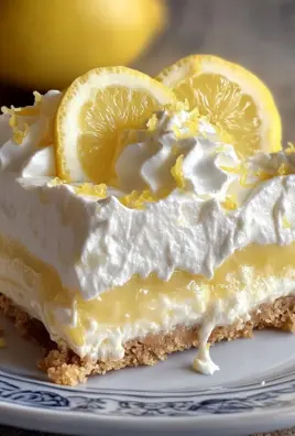 No-Bake Lemon Lasagna Dessert : Creamy, Zesty & Perfect for Spring