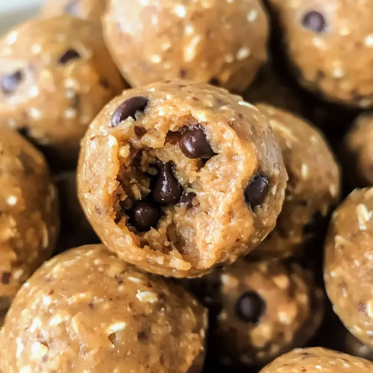 No Bake Protein Balls