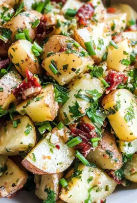 Oil and Vinegar Potato Salad with Herbs (No-Mayo!)