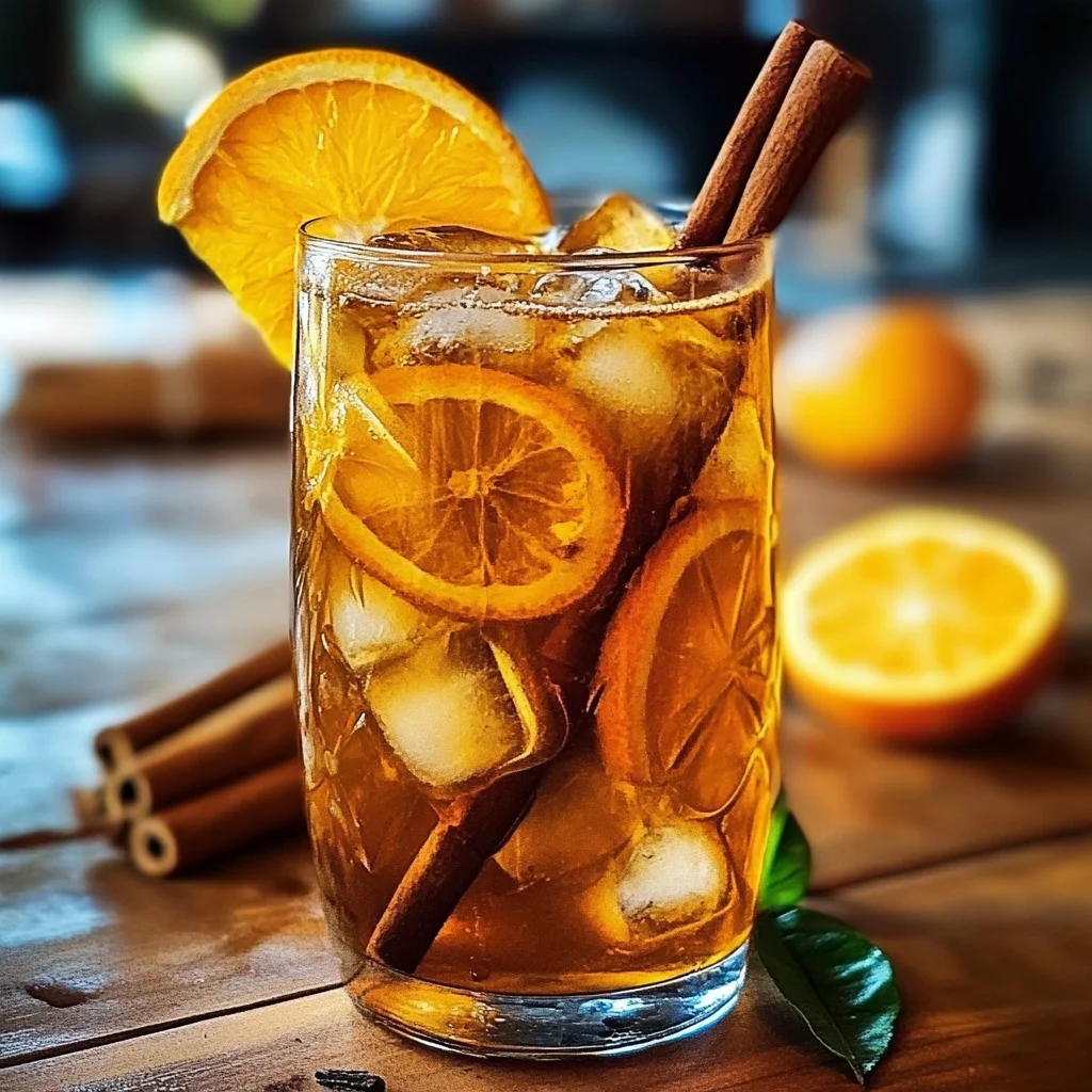 Orange Cinnamon Iced Tea