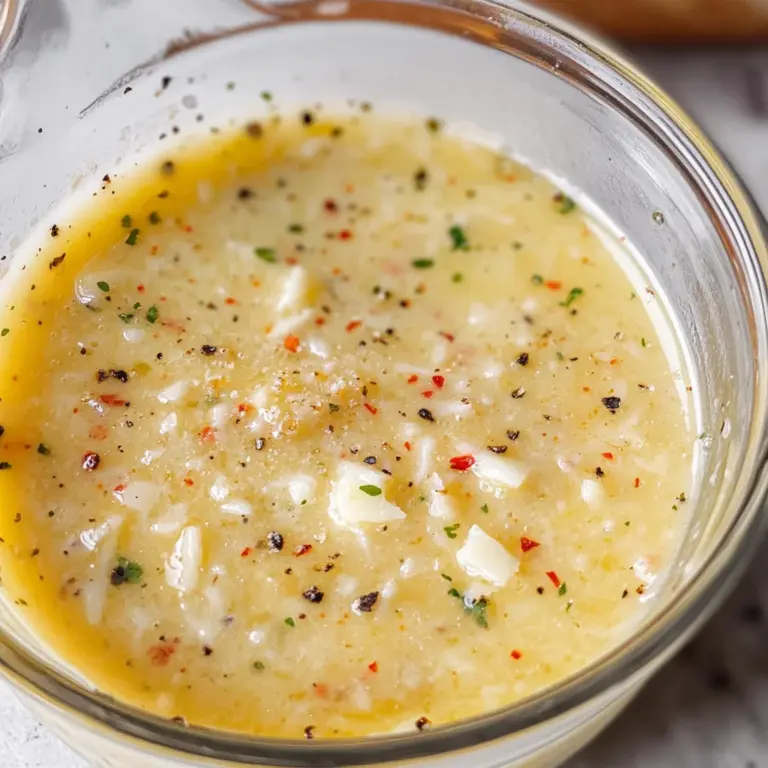 Parmesan Vinaigrette Recipe