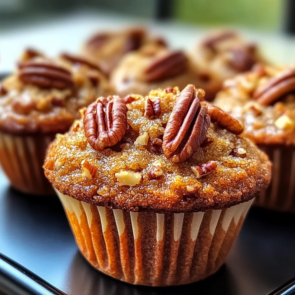 Pecan Pie Brown Sugar Muffins That Will Brighten Your Mornings