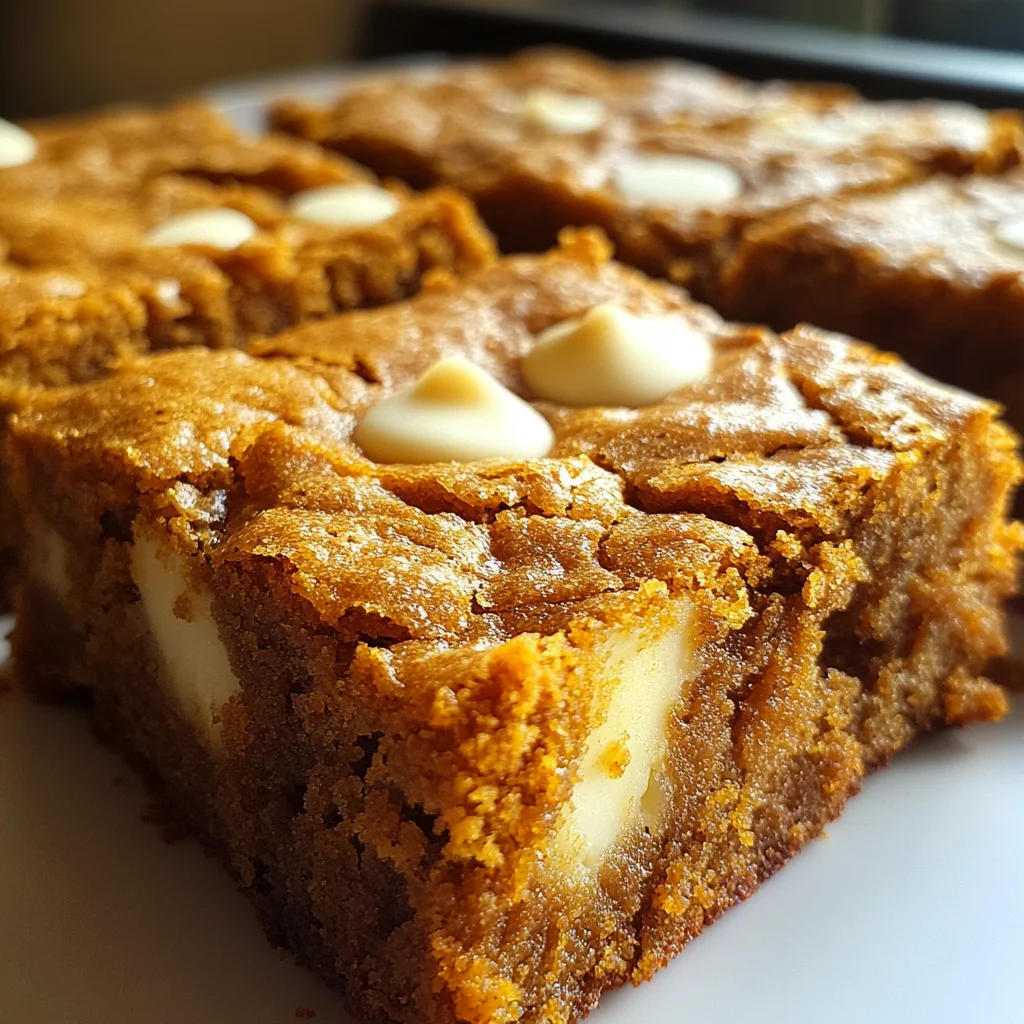 Perfect Pumpkin Blondies: 3 Secrets for Irresistible Fall Treats
