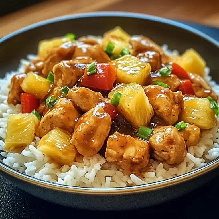 Pineapple Chicken And Rice