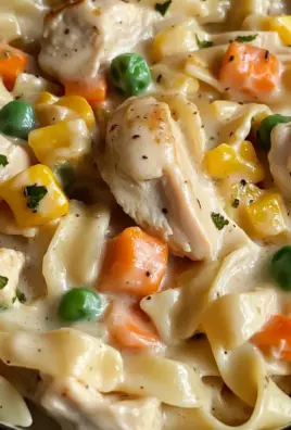 Quick Chicken Pot Pie Pasta