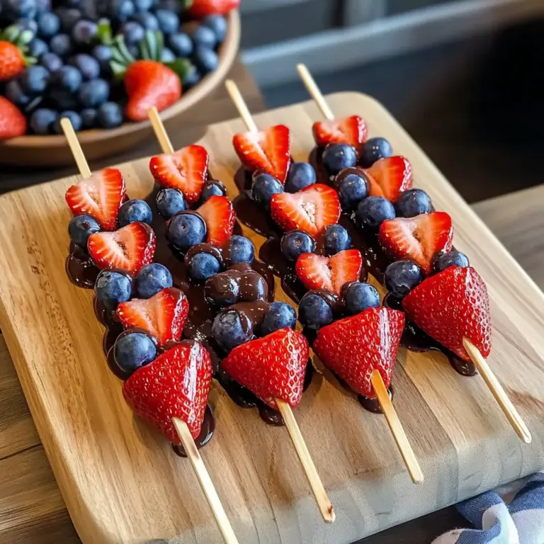Quick Day Fruit Skewers