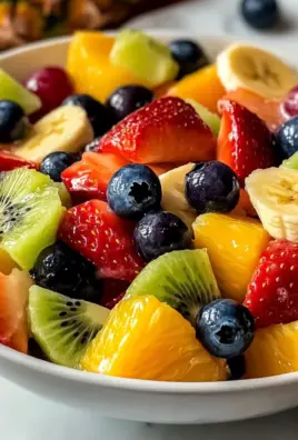 Refreshing Fruit Salad with Honey Lime Dressing