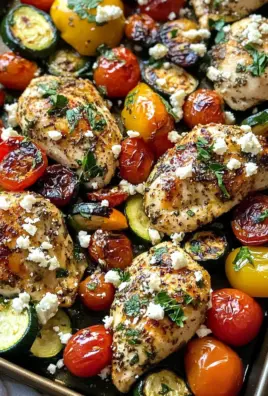 Sheet Pan Greek Chicken and Veggies (Easy One-Pan Meal)