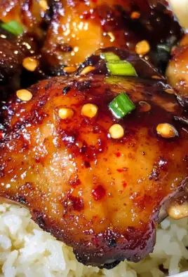 Sticky Sweet Chili Chicken Thighs in Air Fryer