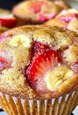 Strawberry Banana Muffins
