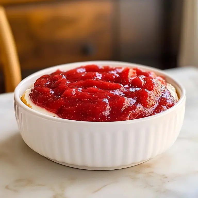 Strawberry Cake Filling