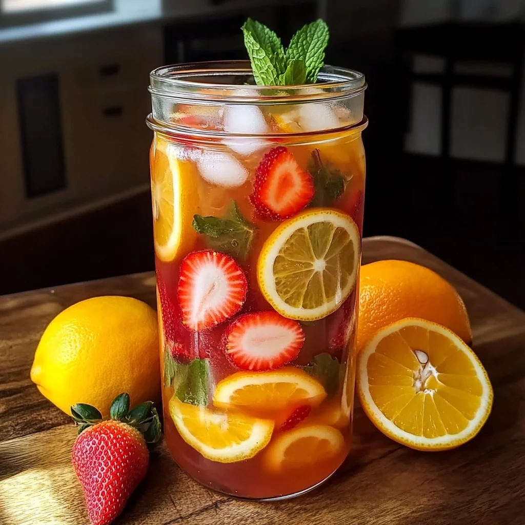 Strawberry Citrus Iced Tea: A Sip of Summer Tradition