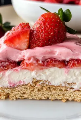 Strawberry Eclair Cake