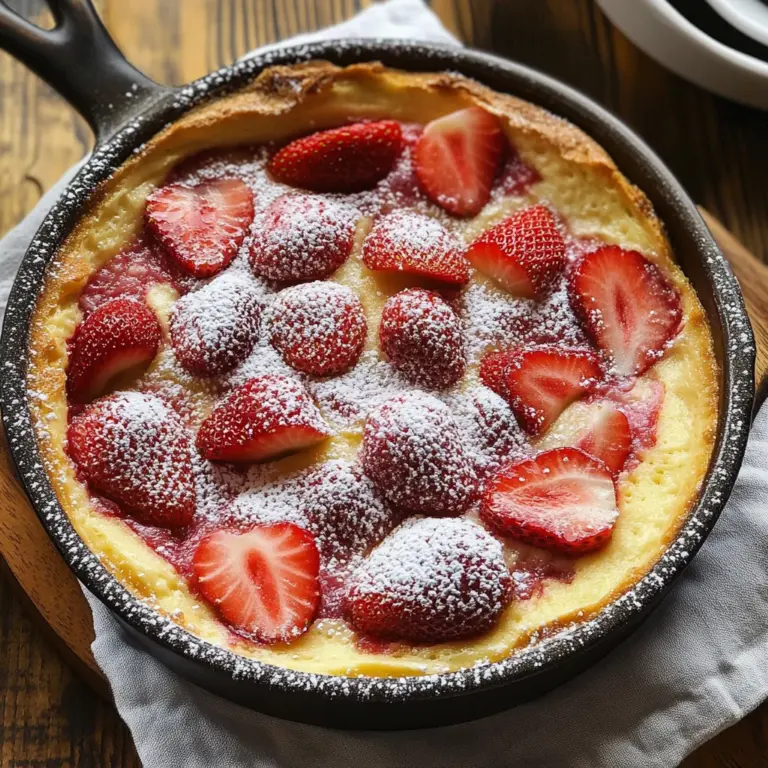 Strawberry Flaugnarde