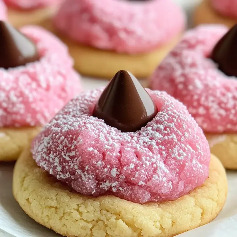 Strawberry Kiss Cookies