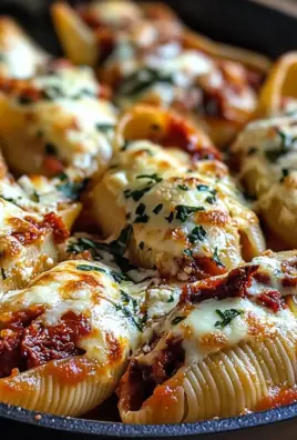 Sun-Dried Tomato and Ricotta Stuffed Shells