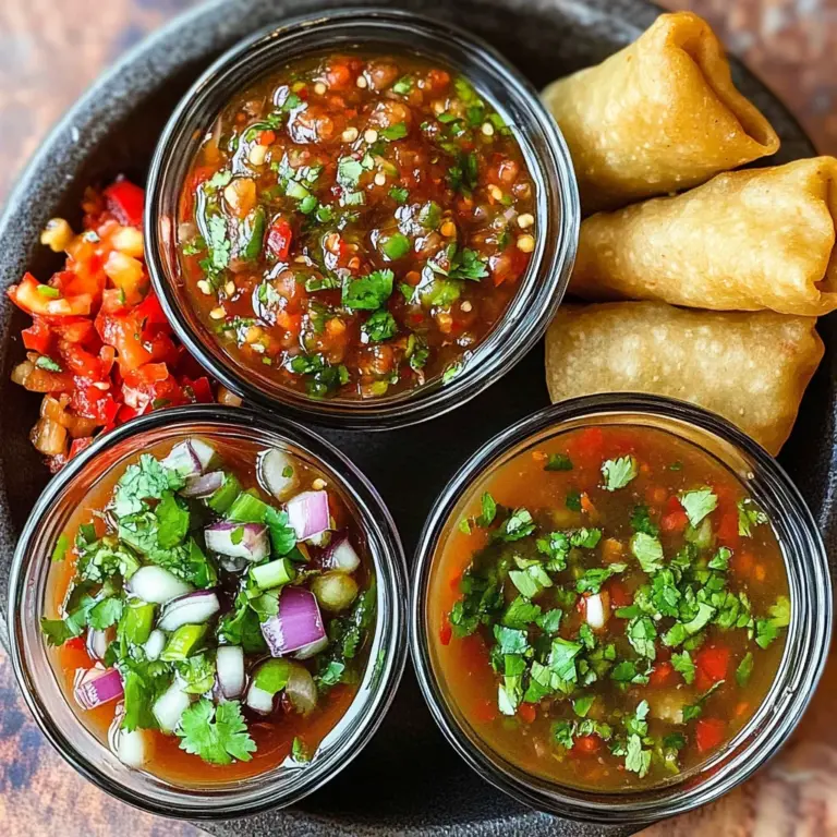Tamarind Dipping Sauces (3 Ways)