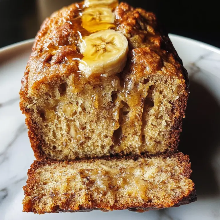 The BEST Honey Vanilla Banana Bread ~ Soft & Fluffy, Easy Recipe
