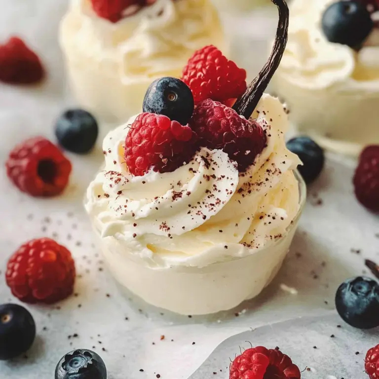 Vanilla Mousse