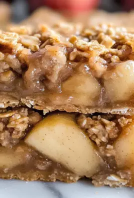 Apple Pie Oatmeal Bars