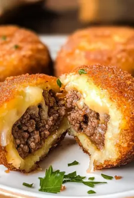 Beef Potato Croquettes