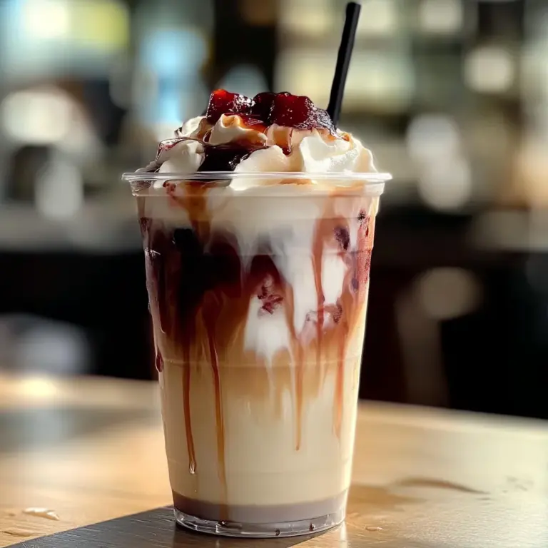 Cherry Vanilla Iced Latte Bliss: Your Ultimate Summer Refreshment