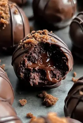 Classic Chocolate Lava Cake Truffles