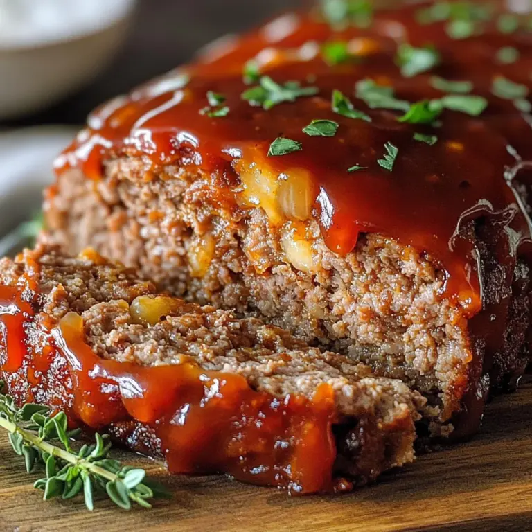 Classic Meatloaf with Tangy Glaze Recipe
