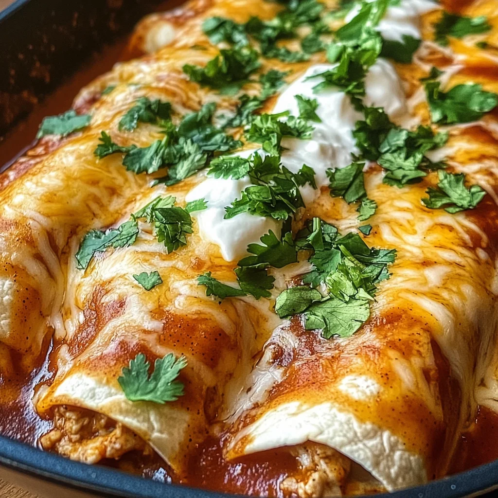 Delicious Chicken Enchiladas