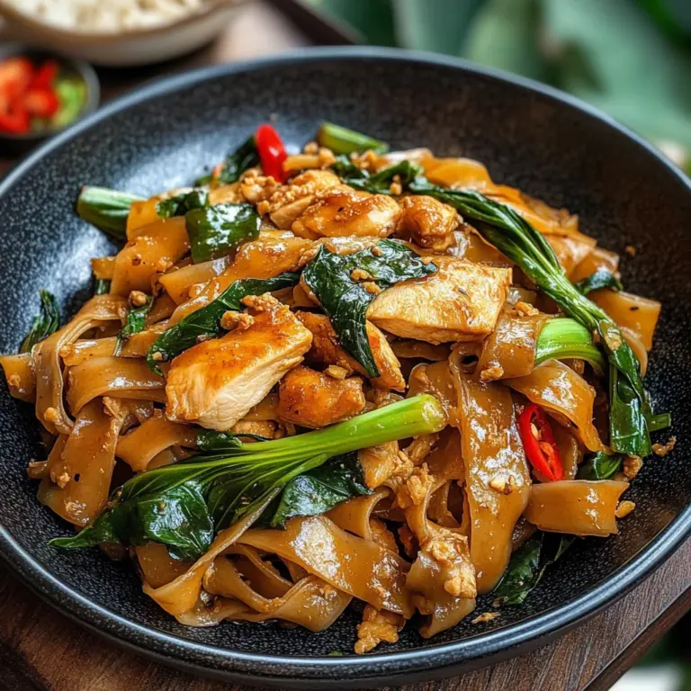Drunken noodles