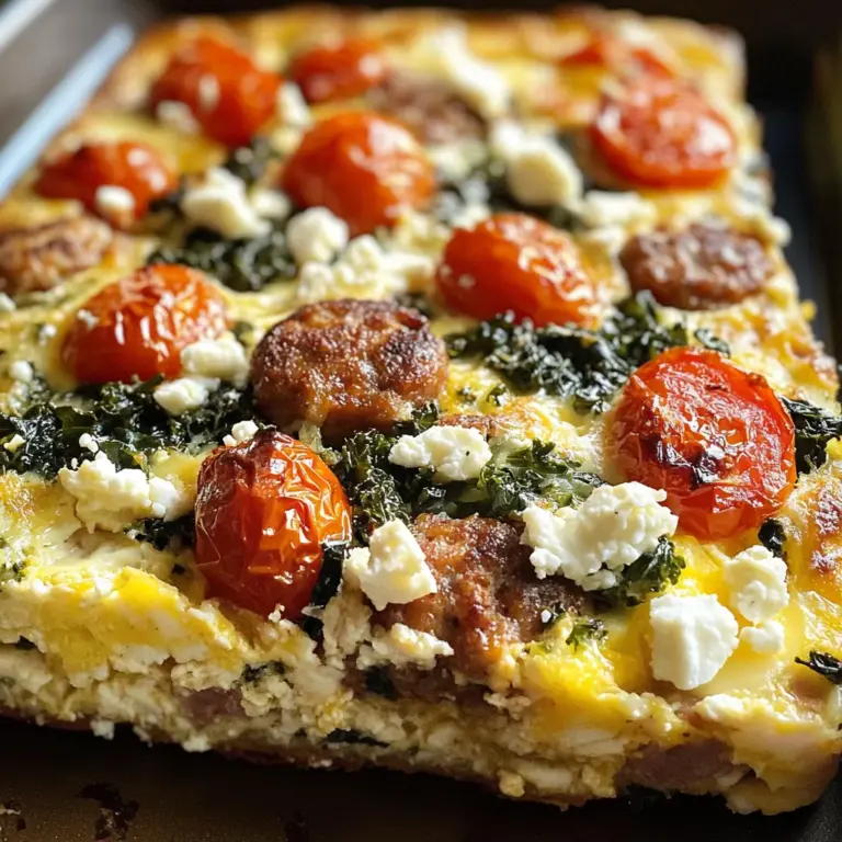 Easy Mediterranean Breakfast Casserole