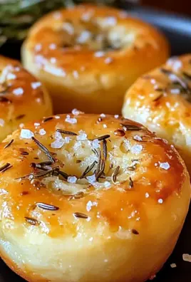 Golden Crust Garlic Rosemary Focaccia Muffins You'll Love