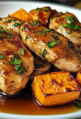 Honey Garlic Chicken and Sweet Potato: Comfort on Your Plate