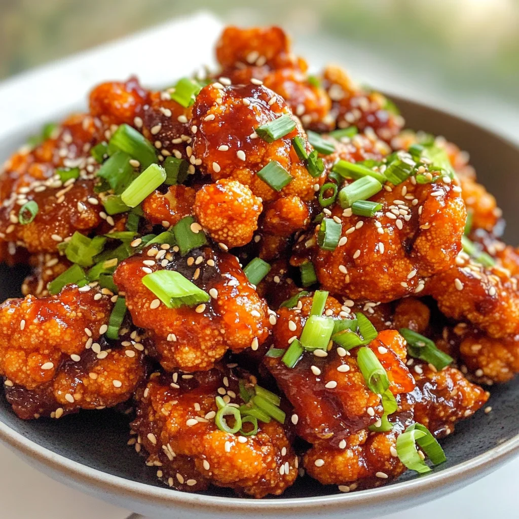 Korean Fried Cauliflower