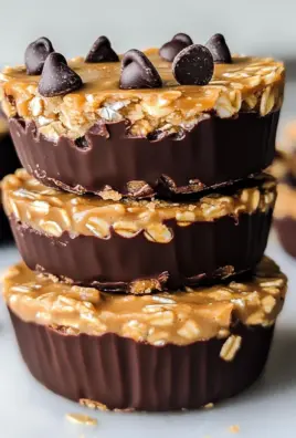 No-Bake Peanut Butter Oat Cups