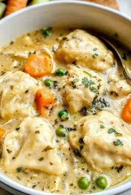 One Pot Chicken Dumpling Soup (with refrigerated biscuit dough!)