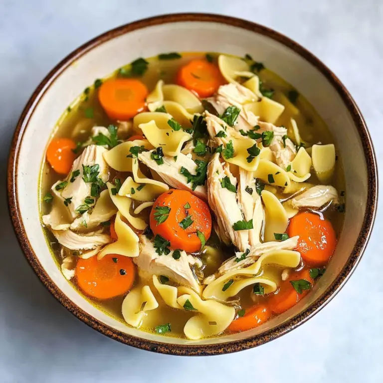 Slow Cooker Chicken Noodle Soup