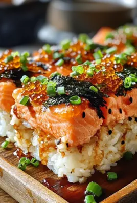 Spicy Salmon Sushi Bake Recipe